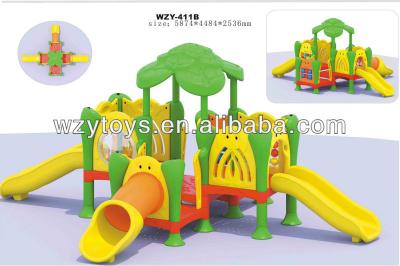 China Plastic Playground Outdoor Playground Equipment For Kids for sale