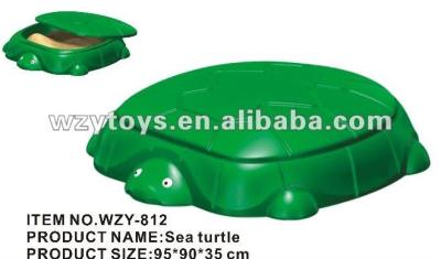 China Children turtle play sandbox 120*110*32cm for sale