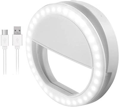 China Portable Universal SmartPhones OEM/ODM SG04 Selfie Lamp Phone Photo Ring Clip Light Led Bright Fill Light For Phone for sale