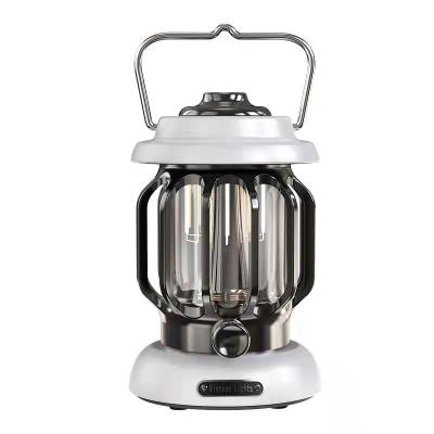 China 2022 High Quality Retro Vintage LED Camping Lantern Waterproof Rechargeable Portable Light For Outdoor Leisure for sale