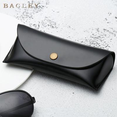 China Fashion BAGLEY Fashion PU Display Box Soft Glass Eyeglasses Leather Sunglasses Case Glass Case Sunglass Packaging Cases for sale