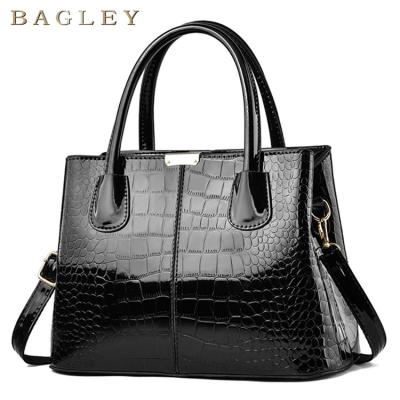 China Others BAGLEY High Quality Luxury Tote OEM Genuine Leather Women's Genuine Leather Handbags For Women Handbag for sale