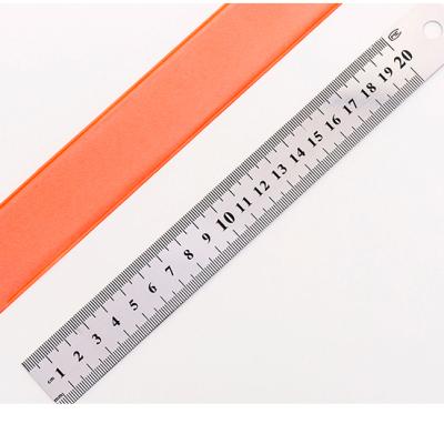 China Promotion\Business\School\Office Metal Ruler 20cm Stainless Steel Straight Ruler Measuring Tools for sale