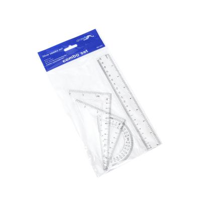 China Learning Tools High Quality Hot Sale 20cm Plastic Ruler Cover 4 Piece Plastic Ruler Cover for sale