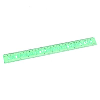 China School office stationery Yiwu Jintao factory direct sale plastic30cm student ruler ruler for sale