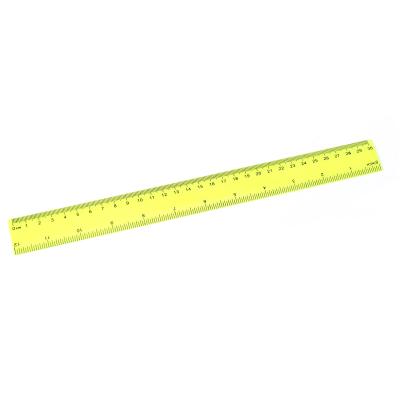 China Office school rulers 1/6 custom plastic clear transparent student t scale school size 30cm scale ruler from factory direct sales bond Jintao for sale