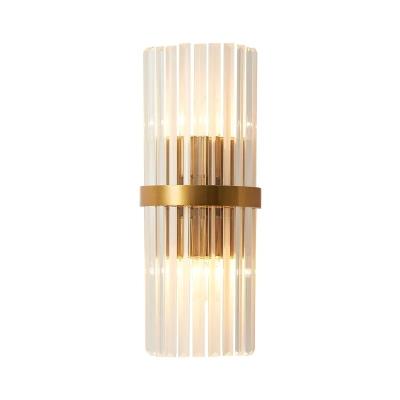 China Nordic Modern Living Room Light Wall Lamp Bedroom Bedside Aisle Luxury Crystal Creative Modern Background Led Wall Lamp for sale