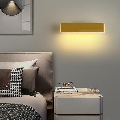 China Modern Minimalism LED Wall Light 350 Degree Modern Rotatable Living Room Bedroom Wall Lamp for Hallway Bedside Lamps for sale