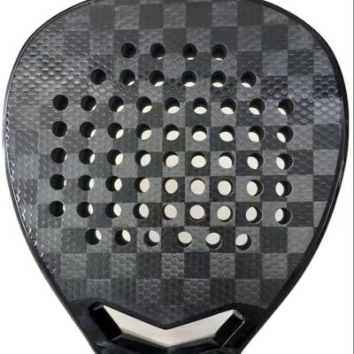 China 3D Effect CUSTOMIZED 3D Effect Padel Racket Black Eva Paddle 18K Carbon EPA-08 Hot Sale for sale