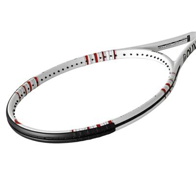 China Special Widely Used Pulse 98 Tennis Racket Promotional Design White CARBON Miscellaneous / Custom Pearl for sale