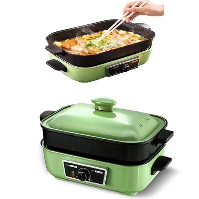 China Multi Functional Snack Factory Home Appliance Instant Cooking Pot Have Five Different Cooking Dishes for sale