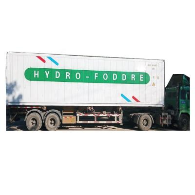 China High Quality 1000kg/h Hydroponic Container Type Livestock Fodder Making Machine for sale