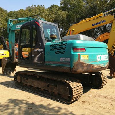 China High quality used hydraulic crawler excavator kobelco sk130 machinery repair shops construction machine for sale