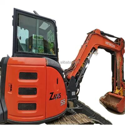 China Machinery Repair Shops Used Hitachi zx 55 Japanese Mini Excavators For Construction / Hydraulic Mini Excavators for sale