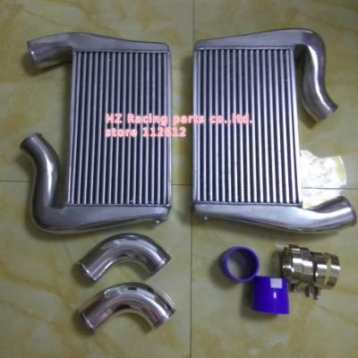 China Aluminum alloy intercooler kit for nissan R35 intercooler kit VR38DETT GTR GTR engine for sale