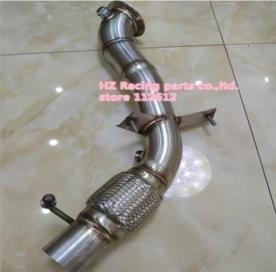 China Downpipe 304 stainless steel down tube for 114i 116i 118i 120i F20 F21 F22 F30 N13 1.6T CATLESS DOWNPIPE for sale