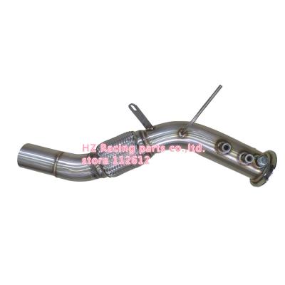 China Stainless Steel Downpipe For BMW 3er 4er 5er 6er 7er X3 X4 X5 X6 N57 N57N N57Z N57S Decat Downpipe 76mm OD for sale