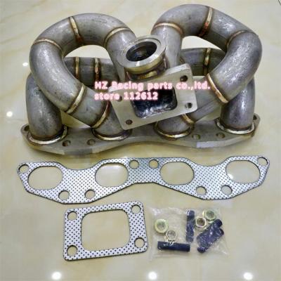 China Ss321 Top Mount Turbo Manifold For Nissans SR20DET SR20VET 240SX S13 S14 S15 Manifold for sale