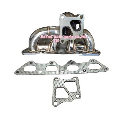 China Ss304 Exhaust Manifold Header for Mitsubishi Lancer EVO 4 kit 4G63 Various 2.0L Turbo Trim from 5 6 7 8 9 Evolution+ for sale