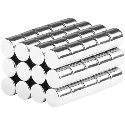 China N35-N52 Magnet Factory Price Neodymium Iron Boron Boron Magnet Cylinder Industrial Strong Ndfeb Magnet for sale