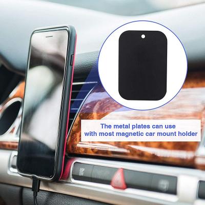 China Guang Dong Magnet Holder Car Metal Adjustable Plate for Magnetic Metal Plate for Car Phone Magnetic Holder for sale