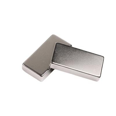 China Super Strong N52 Neodymium Block Permanent Magnet Customized Size Rare Earth Industrial Magnet For Motor-Generator for sale