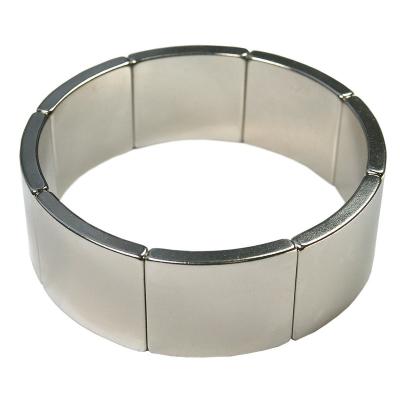 China Industrial Magnet Segment Shape Neodymium Arc Super Strong Magnets For Motor for sale