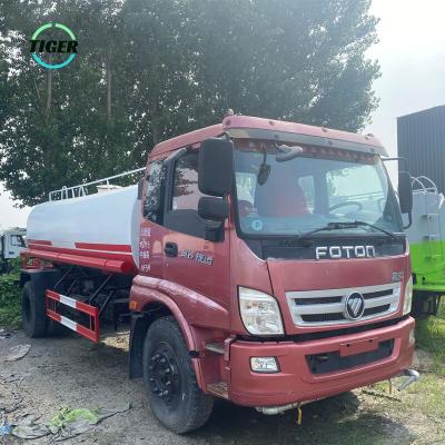 China Factory Foton 2.5 Ton Water Cart Sprinkler Agricultural Second Hand Water Tank Truck for sale