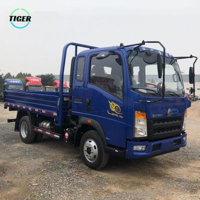 China China Howo Cheap 116hp Small Lorry Accessories Diesel Cargo Truck Dimension 5995*2450*2180mm for sale