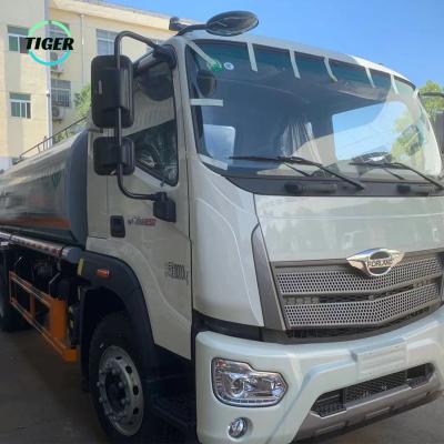 China Customizable Foton Forland Carbon Steel New Fuel Oil Diesel Storage Tank Carbon Steel Refueling Light Truck for sale