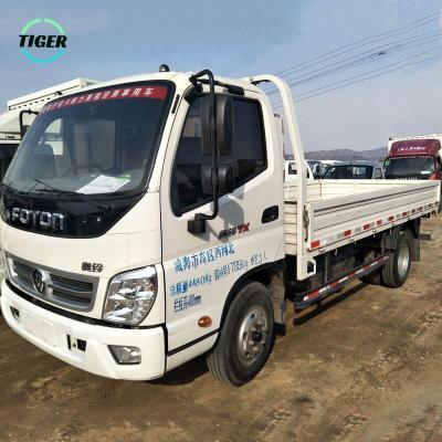 China Hot Sale Light Truck Lorry Foton 1ton 3ton 5ton Mini Van Cargo Left Hand Drive With Price 5995mm*2200mm*2330mm for sale