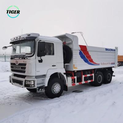 China New Hot Sale Shacman 340hp F3000 10 Wheel LHD RHD Tipper Trucks White Optional > 8L for sale