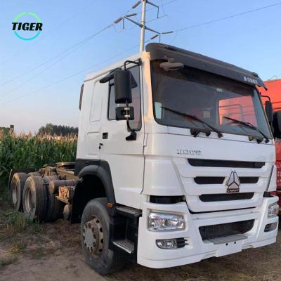 China Low Price Sino Sinotruk Second Hand 6x4 Howo 336hp 375hp 420hp Used Tractor Truck For Sale 6800x2496x3200mm for sale