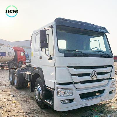 China Cheap 2014 2015 2016 Sinotruk 6x4 Howo Used Man Tractor Truck Diesel Heads For Sale 6800x2496x3200mm for sale