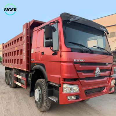 China Tipper Sino Dump Truck China 30 ton 40ton HOWO 10tyre volume sand dimension > 8L for sale