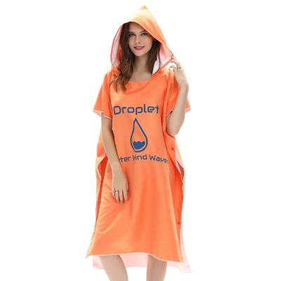 China Poncho Towel For Adults Wholesale Compressed Adult Hooded Poncho Beach Towel for sale