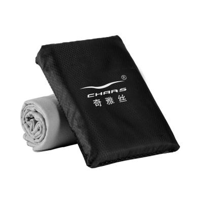 China Wholesale Custom Compressed 80 Polyester 20 Polyamide Microfiber Sports Towel Fitness Gym Microfiber Towel for sale