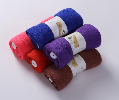 China Quickly Compressed Hot Absorbent Microfiber Japanese Style Supermarket Sale Superfine Fiber Dry Hair Towel for sale