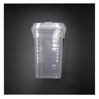 China New pp 350ml single wall square disposable plastic cup for milk tea drinks plastic cup for sale