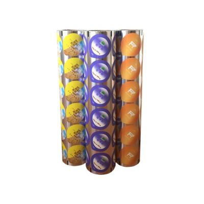 China No Bleaching Customize Aluminum Foil Lid Film Sealing Roll Film For PP PE PS PET Cup for sale