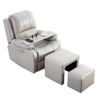 China Foldable luxury multifunctional single seat single sofa first class aviation home theater electric sofa recliner for sale