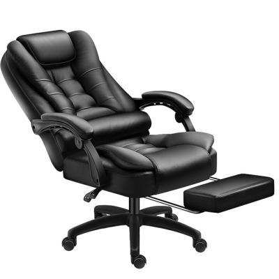 China Direct Adjustable Cheap Leather Computer Chair Gaming Swivel Office Computer Chair Factory (Height) Office Recliner Rotation Chair for sale