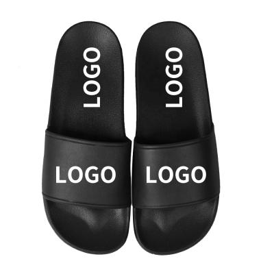 China Eva Women Ladies Outdoor Flat Beach Slipper Fashion Famous Brands Fashion Trend Custom Men's Slides for sale