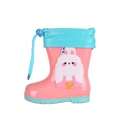 China Wholesale Winter Raincoat Raincoat Snow Rejects Children Animal Rainboots Of Children Rubber Children's Rain Fur Printing for sale