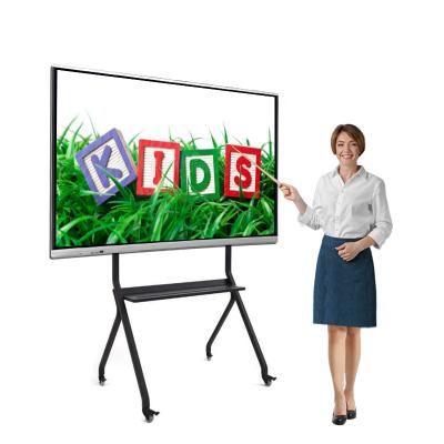 China School Education Teaching LCD Display 98 Inch Finger Pen Portable Teaching Touch Screen Smart Interactive Whiteboard for sale