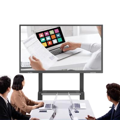 China School teaching hd 4k 110 inch interactive smart whiteboard lcd smart teaching board for teaching for sale