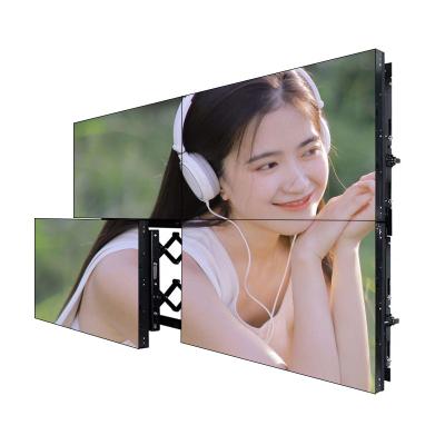 China Indoor Ultra Narrow Bezel Advertising Screen 4K LCD Video Wall Screen Display for sale