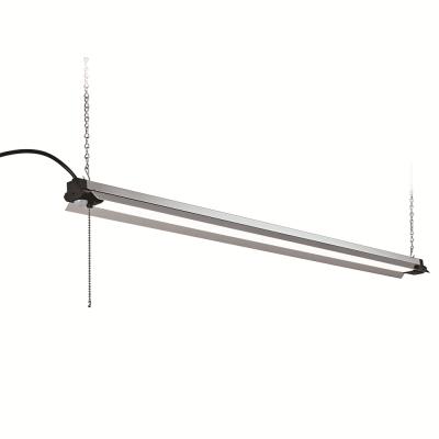 China Modern Linear Lighting Linkable Office Energy Saving Lamps Silver Integrated Led Shop Light for sale