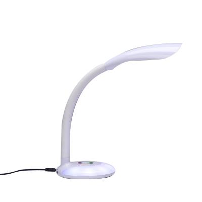 China Modern Hot Sale Modern LED Study Light Bedroom Bendable Desk Lighting With Changeable Color Atmosphere Lamp for sale