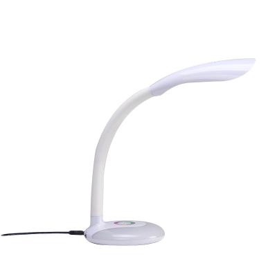 China 3 Modern Brightness LED Touch Control Rechargeable Desk Lamp Eye-Caring Reading Light for sale